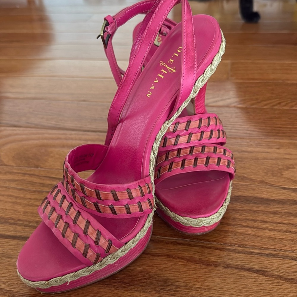 Cole Haan 8.5 Pink Heels
